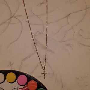 10k chain 14k pendant